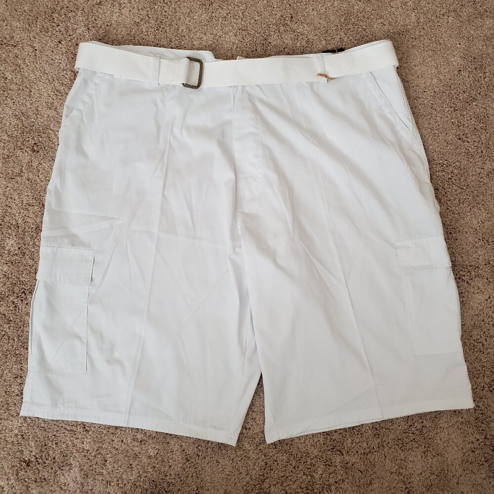 Red Iodine Men's White Cargo Short SZ 46